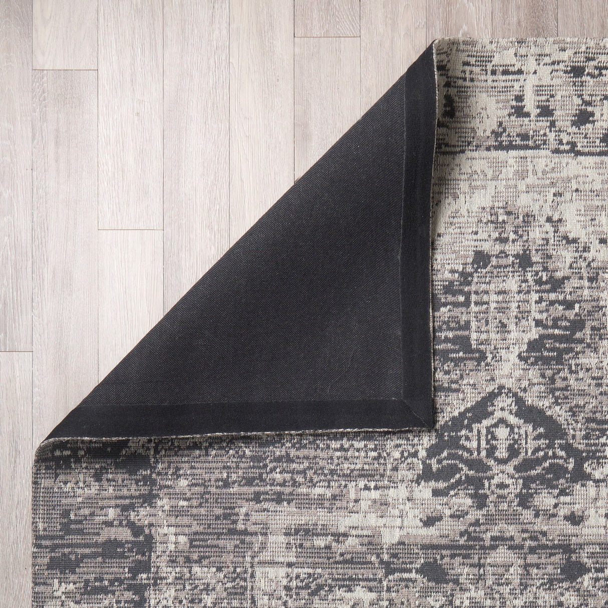 Greyson 96.0L x 60.0W x 0.4H Gray Area Rug by Mercana at Eve Furniture