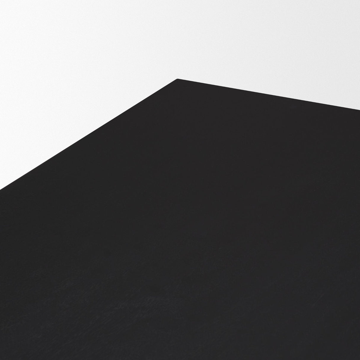 Grier Black Wood w/ Black Cane Dining Table by Mercana at Eve Furniture