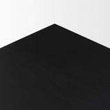 Grier Black Wood W/ Black Cane Sideboard by Mercana at Eve Furniture