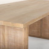 Grier Light Brown Wood w/ Cane Dining Table by Mercana at Eve Furniture