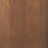 Grier Medium Brown Solid Wood W/Cane Sideboard by Mercana at Eve Furniture