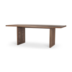 Grier Medium Brown Wood w/ Cane Dining Table by Mercana at Eve Furniture