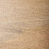 Grier Square Light Brown Wood w/ Cane Coffee Table by Mercana at Eve Furniture