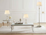 Griffin 3-piece Floor and Table Lamp Set Brushed Nickel by Coaster at Eve Furniture