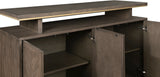 Griffin Brown Dining Server by Homelegance at Eve Furniture