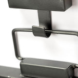 Grimm Rectangular Gray Metal Frame Mirror by Mercana at Eve Furniture
