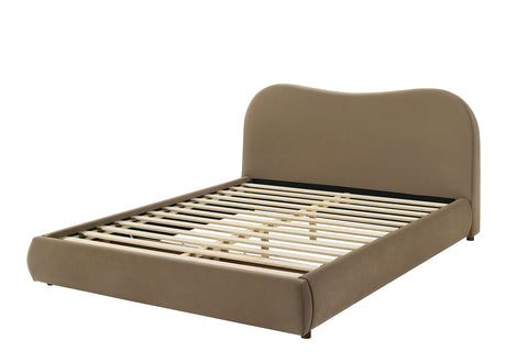 Grimsby Brown Eastern King Bed by Furniture of America at Eve Furniture