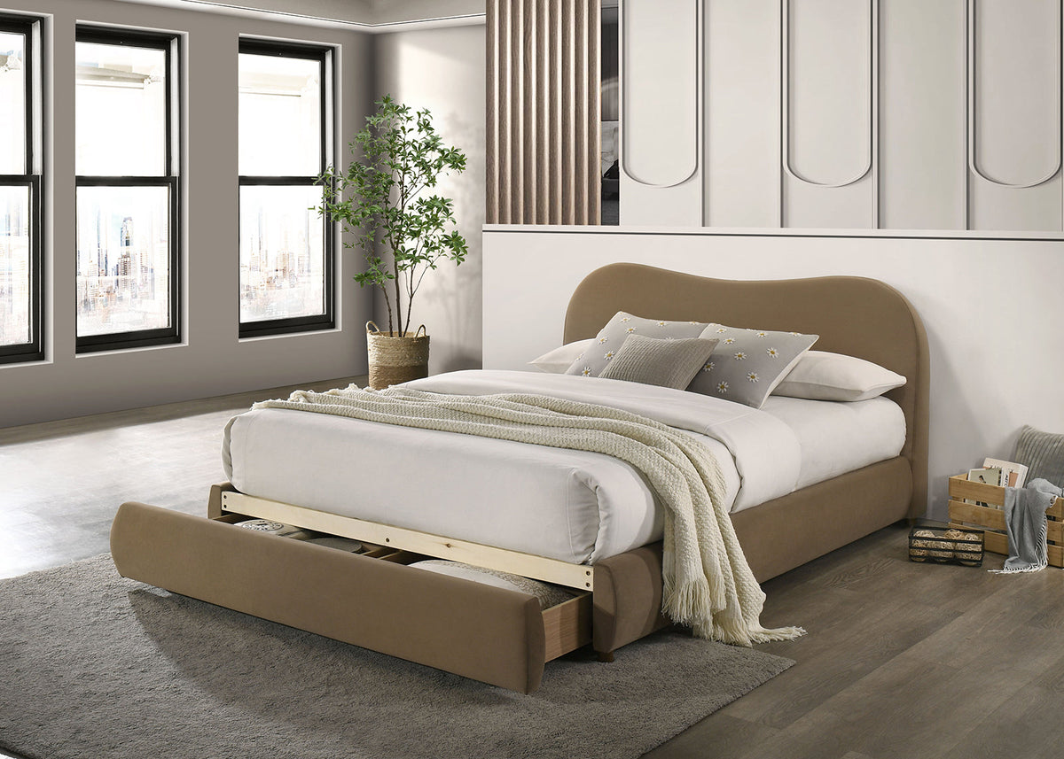 Grimsby Brown Queen Bed