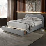 Grimsby Light Gray Queen Bed