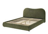 Grimsby Olive Green Eastern King Bed