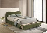 Grimsby Olive Green Eastern King Bed
