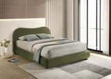 Grimsby Olive Green Queen Bed