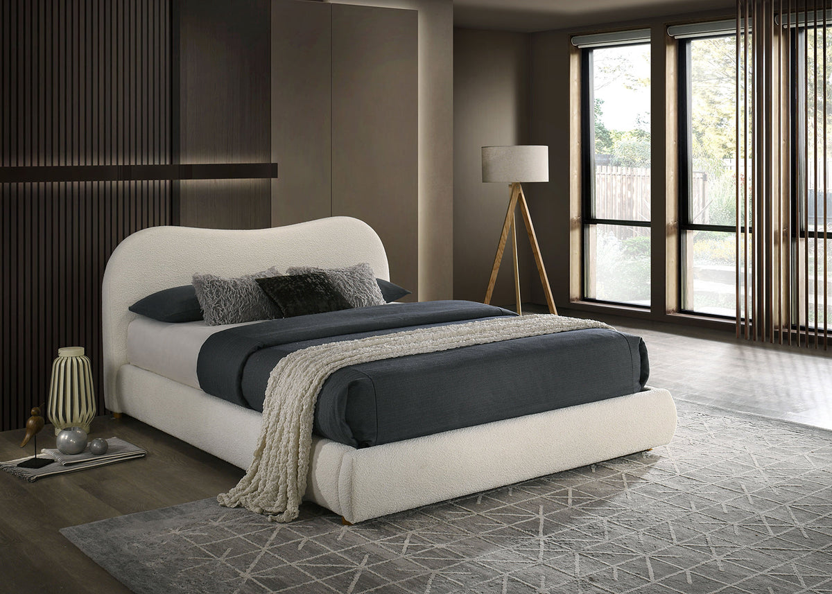 Grimsby White Eastern King Bed