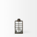 Grimwig (Small) LANTERN W/SHEET BASE WITHOUT BEVEL by Mercana at Eve Furniture