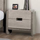 Gristalt Stone Gray 4-Piece Queen Bedroom Set by Furniture of America at Eve Furniture