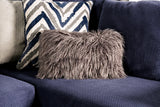 Griswold Sectional In Navy by Furniture of America at Eve Furniture