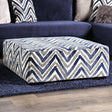 Griswold Zigzag Multi Ottoman by Furniture of America at Eve Furniture
