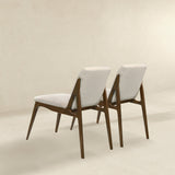 Grivelle Cream Fabric Dining Chair (Set Of 2) by Ashcroft Imports at Eve Furniture