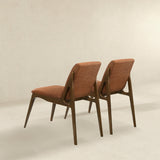 Grivelle Orange Fabric Dining Chair (Set Of 2) by Ashcroft Furniture at Eve Furniture