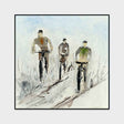 Group White Painting Art by Buddy Whitlock by Classic Home at Eve Furniture