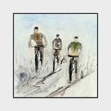 Group White Painting Art by Buddy Whitlock by Classic Home at Eve Furniture
