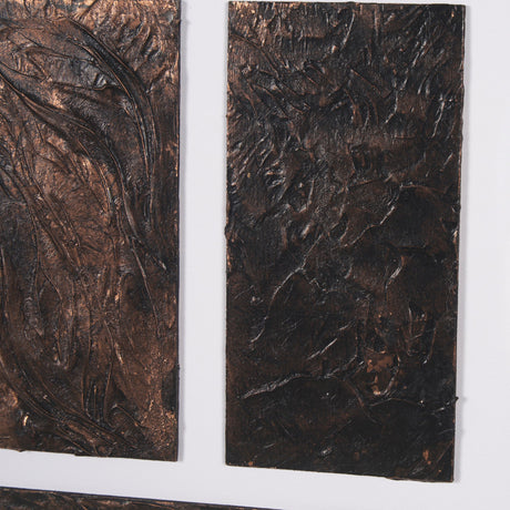 Grouped Bricks (Set of 2) by Studio M a handmade Original Framed Artwork under Glass by Mercana at Eve Furniture