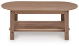 Grover Beach Driftwood Outdoor Coffee Table by ASHLEY FURNITURE at Eve Furniture