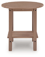 Grover Beach Driftwood Outdoor End Table by ASHLEY FURNITURE at Eve Furniture