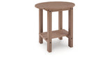 Grover Beach Driftwood Outdoor End Table by ASHLEY FURNITURE at Eve Furniture