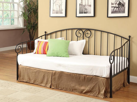 Grover Black Twin Metal Daybed by Coaster at Eve Furniture