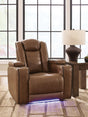 Gruaro Amber Power Recliner by Ashley at Eve Furniture