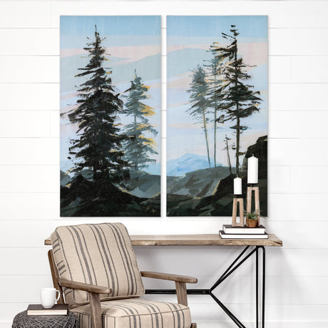 Guardian I by Jonathan Klassen a Hand Embellished Textured Canvas by Mercana at Eve Furniture
