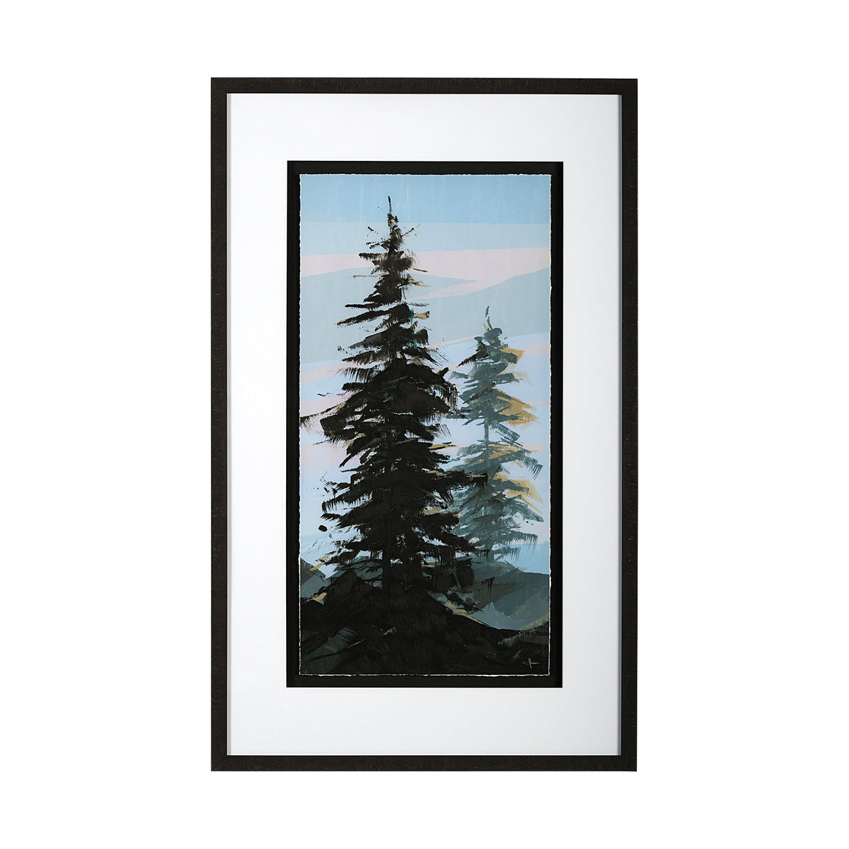 Guardian I by Jonathan Klassen a Hand Embellished Textured Framed Art Print Matted under Glass by Mercana at Eve Furniture