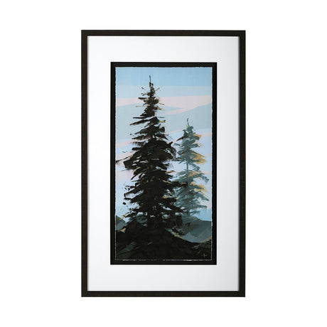 Guardian I by Jonathan Klassen a Hand Embellished Textured Framed Art Print Matted under Glass by Mercana at Eve Furniture