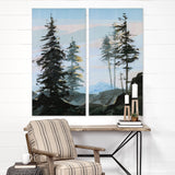 Guardian II by Jonathan Klassen a Hand Embellished Textured Canvas by Mercana at Eve Furniture
