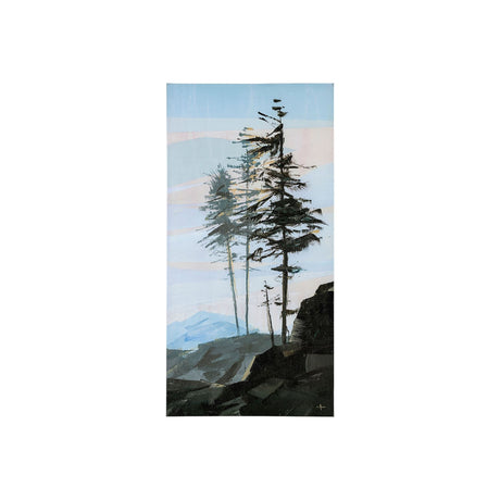 Guardian II by Jonathan Klassen a Hand Embellished Textured Canvas by Mercana at Eve Furniture