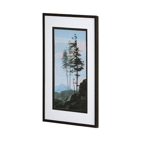 Guardian II by Jonathan Klassen a Hand Embellished Textured Framed Art Print Matted under Glass by Mercana at Eve Furniture