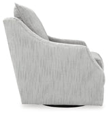 Gubbins Gray Swivel Accent Chair