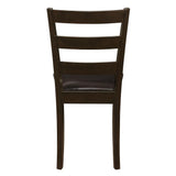 Guillen Cappuccino/Dark Brown 5-Piece Dining Set with Bench by Coaster at Eve Furniture