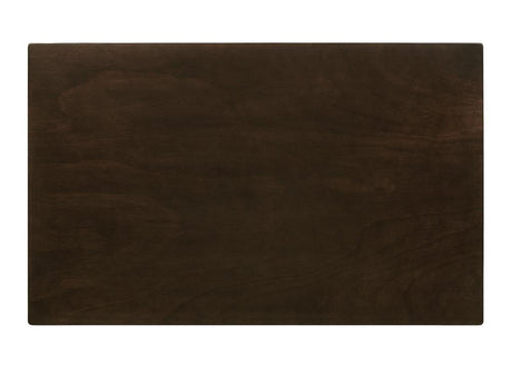 Guillen Cappuccino/Dark Brown 5-Piece Dining Set with Bench by Coaster at Eve Furniture