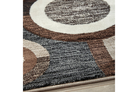 Guintte Multi 5' x 6'7" Rug by Ashley at Eve Furniture