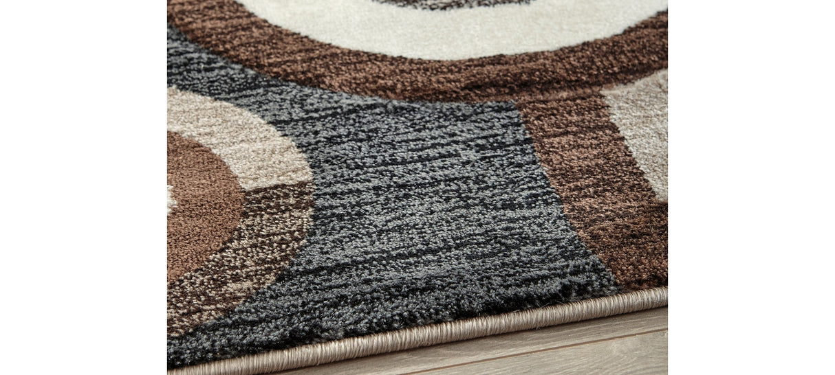 Guintte Multi 5' x 6'7" Rug by Ashley at Eve Furniture