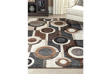 Guintte Multi 5' x 6'7" Rug by Ashley at Eve Furniture