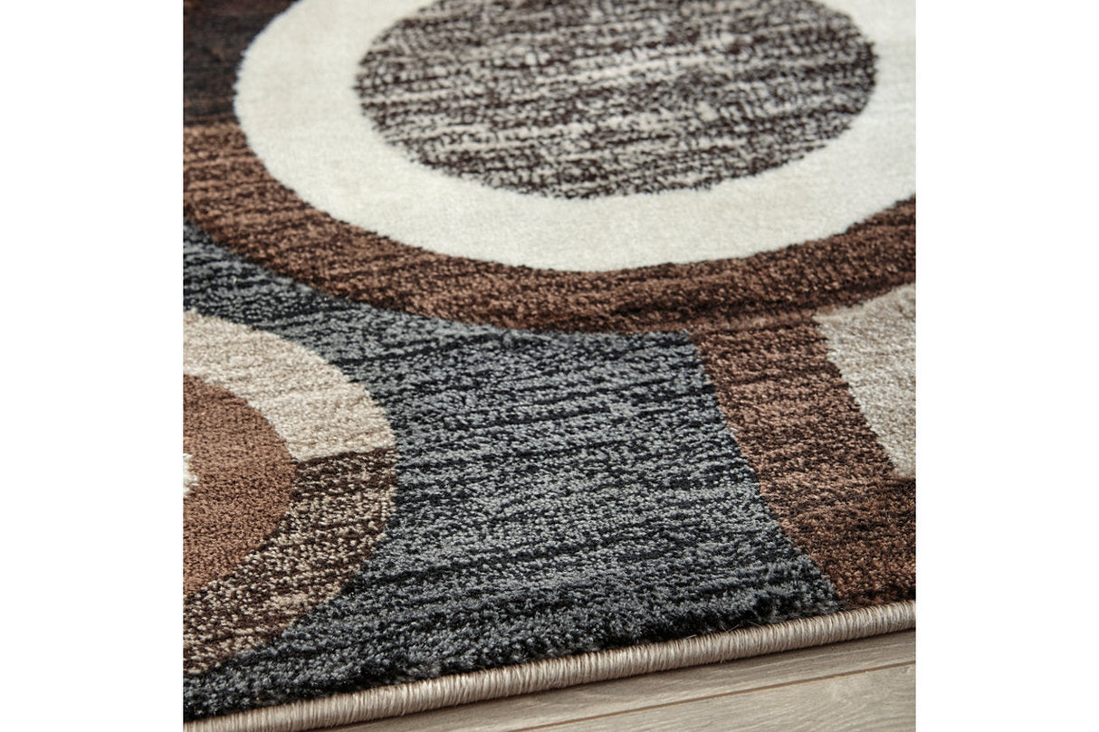Guintte Multi 8'2" x 9'6" Rug by Ashley at Eve Furniture