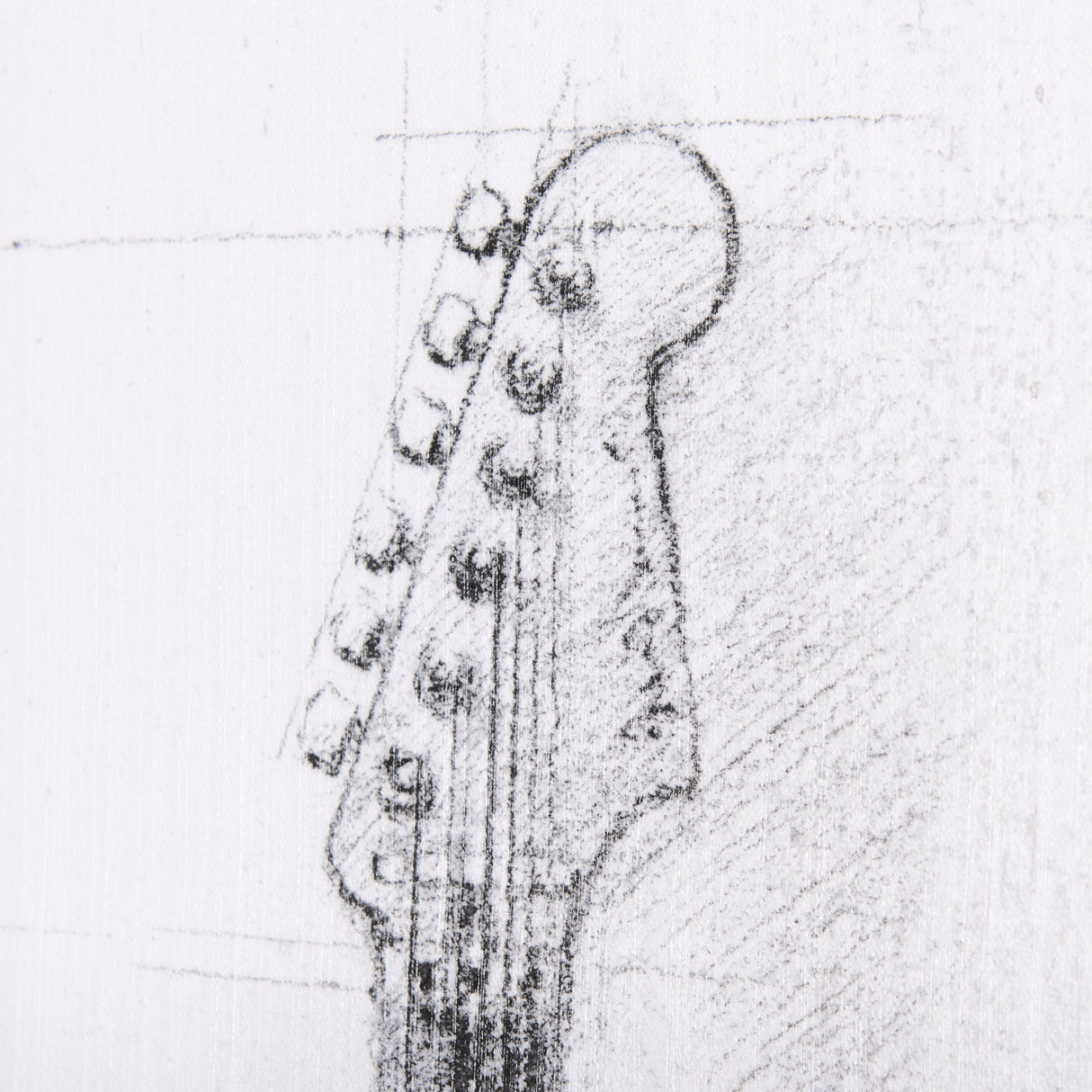 Guitar I by Mercana Studio a Hand Embellished Textured Canvas by Mercana at Eve Furniture