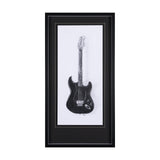 Guitar I by Mercana Studio a Hand Embellished Textured Framed Art Print Matted under Glass by Mercana at Eve Furniture