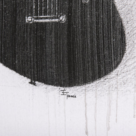 Guitar II by Mercana Studio a Hand Embellished Textured Canvas by Mercana at Eve Furniture