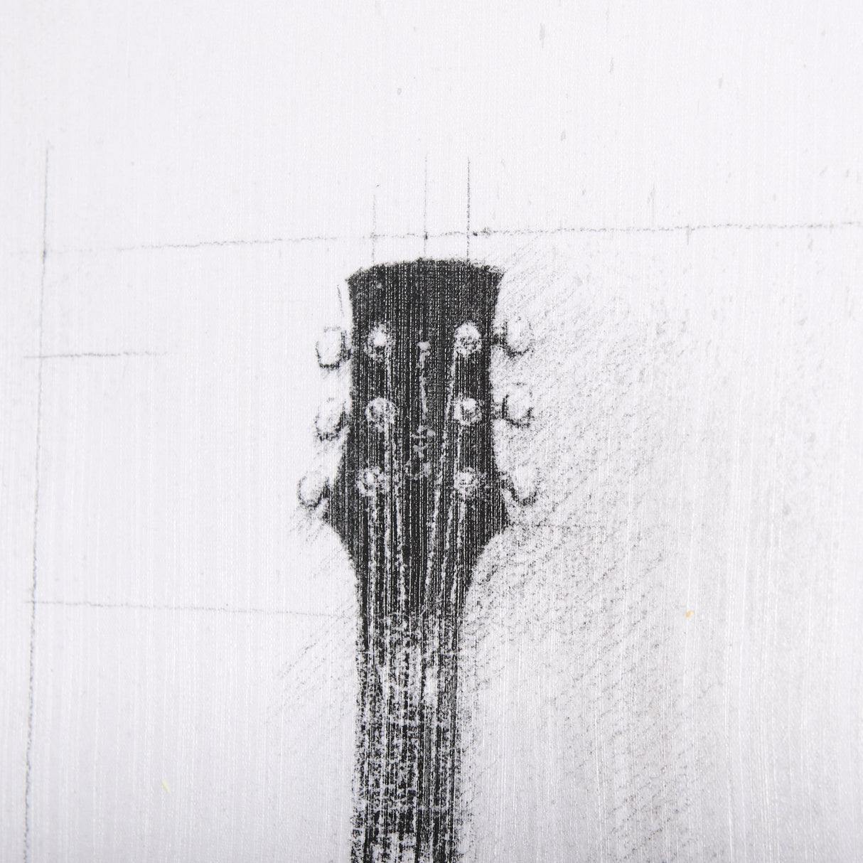 Guitar II by Mercana Studio a Hand Embellished Textured Canvas by Mercana at Eve Furniture
