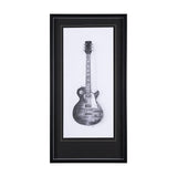 Guitar III by Mercana Studio a Hand Embellished Textured Framed Art Print Matted under Glass by Mercana at Eve Furniture