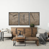 Guitar Music by Mercana Studio a Hand Embellished Textured Canvas by Mercana at Eve Furniture